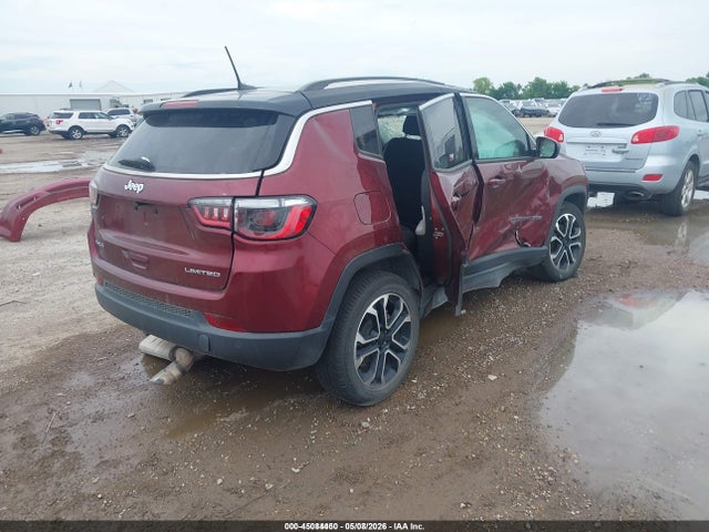 45084450 :رقم المزاد ، 3C4NJDCB4NT101995 vin ، 2022 Jeep Compass Limited 4x4 مزاد بيع
