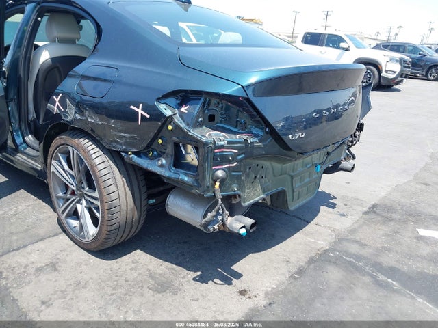 Auction sale of the 2025 Genesis G70 3.3t Rwd Sport Advanced, vin: KMTG54SE7SU148076, lot number: 45084484