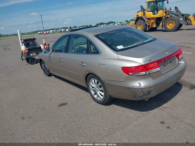Продажа на аукционе авто 2006 Hyundai Azera Limited/se, vin: KMHFC46F16A116763, номер лота: 45084485