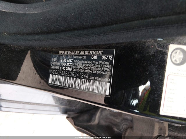 Aukcja sprzedaży 2013 Mercedes-benz C 300 Sport 4matic, vin: WDDGF8AB3DR241344, numer aukcji: 45084499