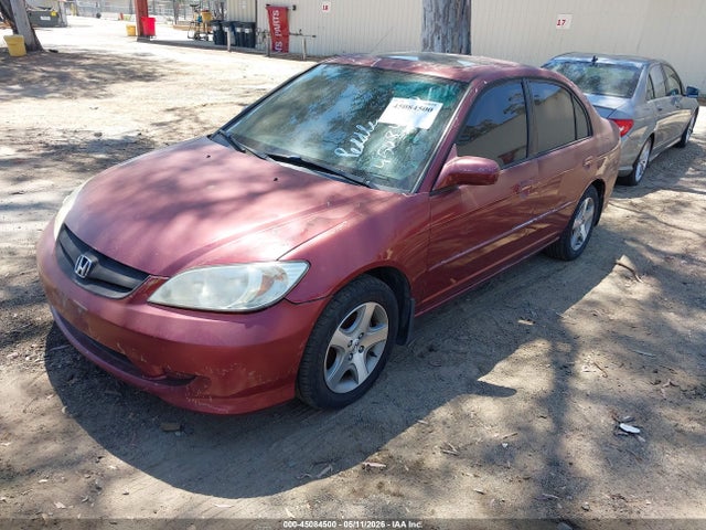 Продаж на аукціоні авто 2005 Honda Civic Ex, vin: 2HGES26735H563922, номер лоту: 45084500