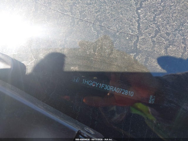 45084536 :رقم المزاد ، 1HGCY1F30RA072810 vin ، 2024 Honda Accord Ex مزاد بيع
