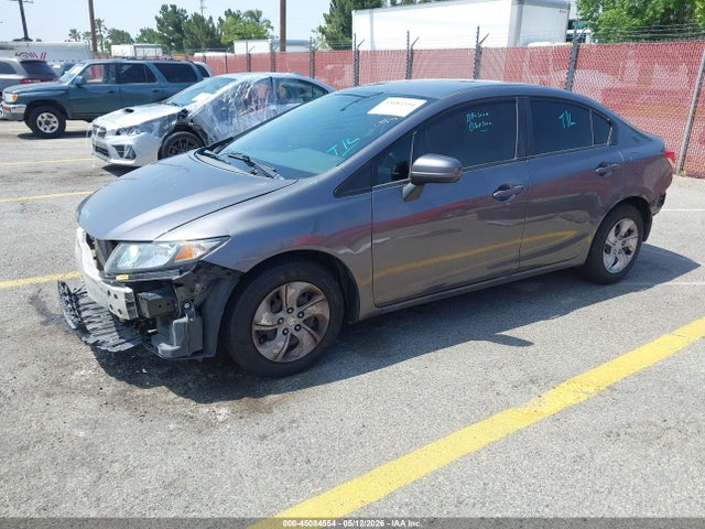 45084554 :رقم المزاد ، 2HGFB2F57FH521483 vin ، 2015 Honda Civic Lx مزاد بيع