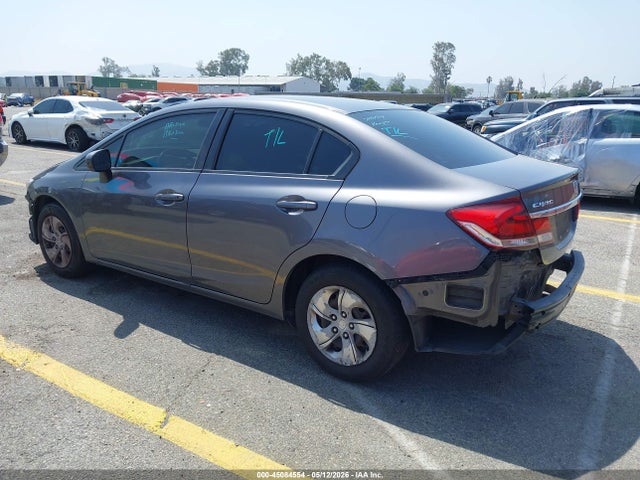 45084554 :رقم المزاد ، 2HGFB2F57FH521483 vin ، 2015 Honda Civic Lx مزاد بيع