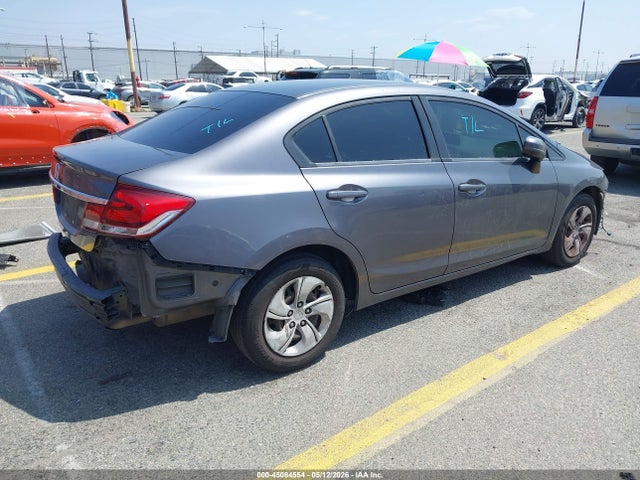 45084554 :رقم المزاد ، 2HGFB2F57FH521483 vin ، 2015 Honda Civic Lx مزاد بيع
