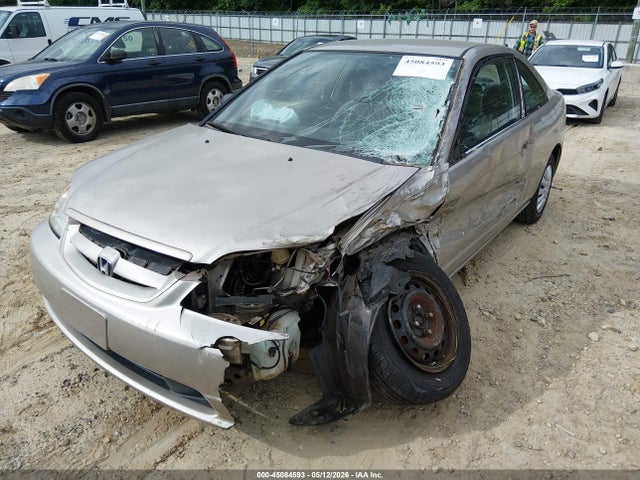 Aukcja sprzedaży 2002 Honda Civic Lx, vin: 1HGEM22572L092239, numer aukcji: 45084593