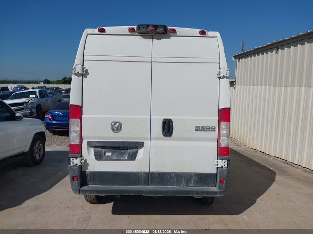 45084638 :رقم المزاد ، 3C6LRVDG9SE511439 vin ، 2025 Ram Promaster 2500 Tradesman High Roof 159 Wb W/pass Seat مزاد بيع