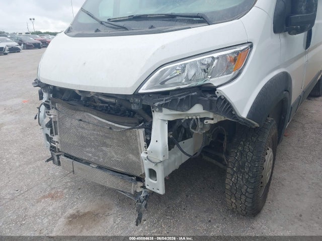 45084638 :رقم المزاد ، 3C6LRVDG9SE511439 vin ، 2025 Ram Promaster 2500 Tradesman High Roof 159 Wb W/pass Seat مزاد بيع