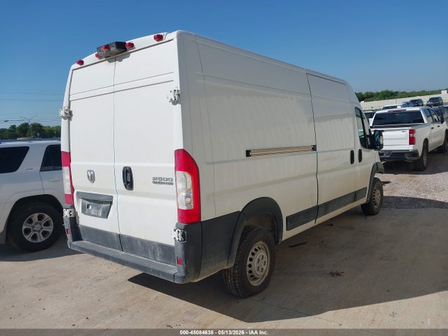 45084638 :رقم المزاد ، 3C6LRVDG9SE511439 vin ، 2025 Ram Promaster 2500 Tradesman High Roof 159 Wb W/pass Seat مزاد بيع