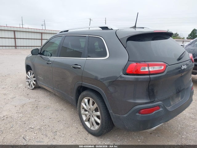 Продаж на аукціоні авто 2016 Jeep Cherokee Limited, vin: 1C4PJLDSXGW137401, номер лоту: 45084646