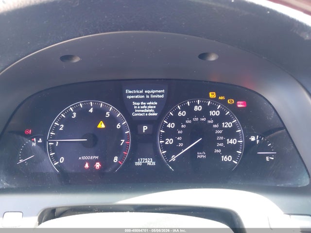 45084701 :رقم المزاد ، JTHBL46F375030138 vin ، 2007 Lexus Ls 460 مزاد بيع
