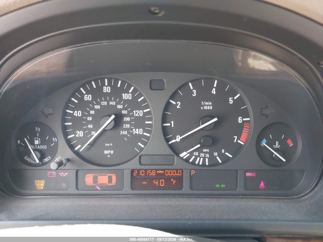 Aukcja sprzedaży 2000 Bmw 528ia, vin: WBADM6345YGU25561, numer aukcji: 45084717