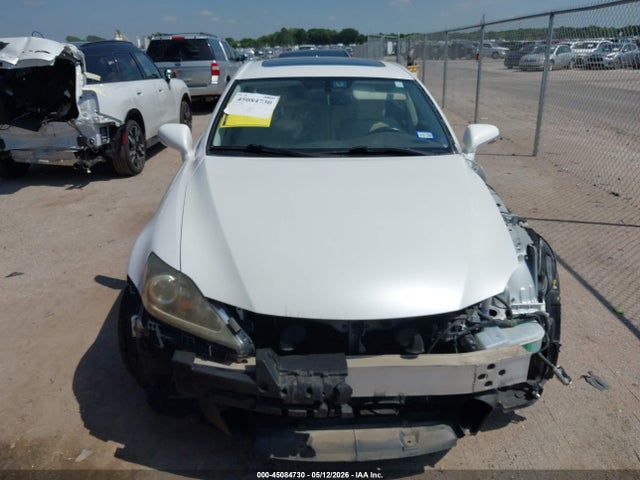 Aukcja sprzedaży 2012 Lexus Is 250, vin: JTHBF5C27C5177796, numer aukcji: 45084730
