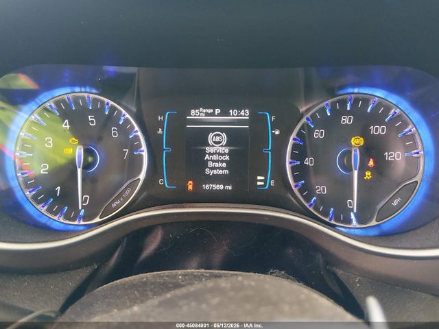 2017 Chrysler Pacifica Touring-l მანქანა იყიდება აუქციონზე, vin: 2C4RC1BG9HR676317, აუქციონის ნომერი: 45084801