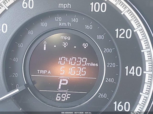 1HGCR2F85GA004837 Honda Accord Ex-l