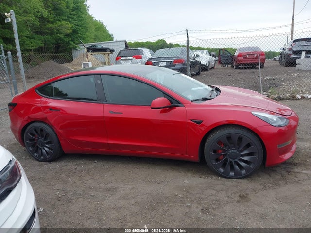 45084948 :رقم المزاد ، 5YJ3E1EC0MF935873 vin ، 2021 Tesla Model 3 Performance Dual Motor All-wheel Drive مزاد بيع