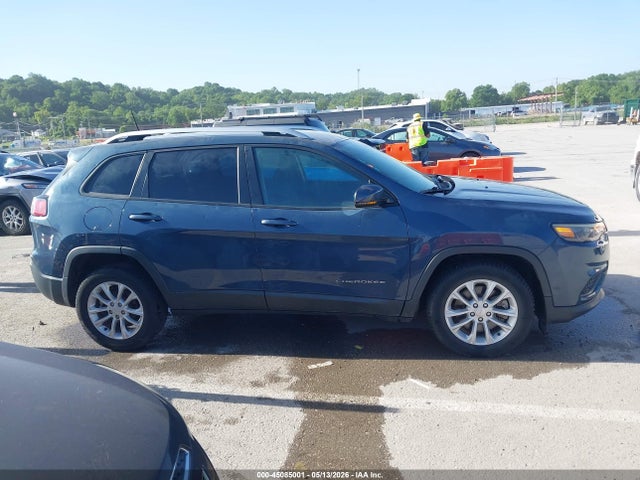 45085001 :رقم المزاد ، 1C4PJLCB2MD130256 vin ، 2021 Jeep Cherokee Latitude Fwd مزاد بيع