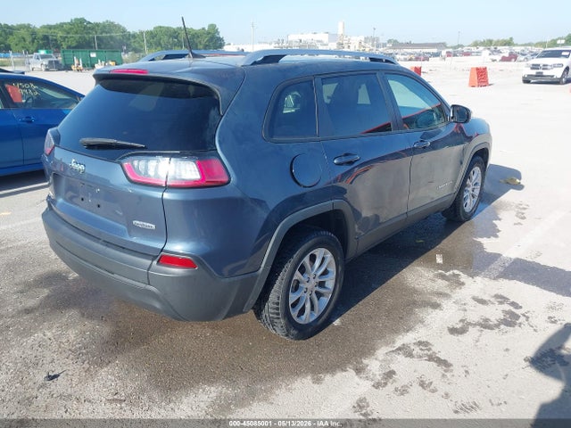 45085001 :رقم المزاد ، 1C4PJLCB2MD130256 vin ، 2021 Jeep Cherokee Latitude Fwd مزاد بيع