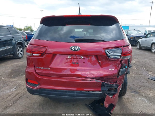 45085062 :رقم المزاد ، 5XYPGDA38KG569363 vin ، 2019 Kia Sorento 2.4l Lx مزاد بيع