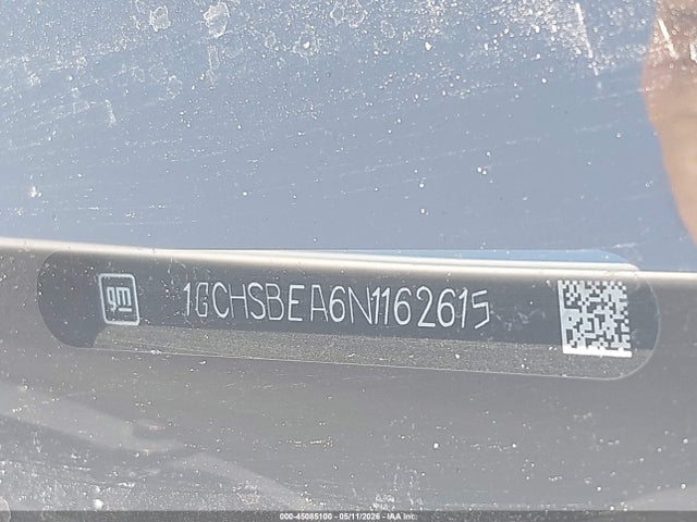 2022 Chevrolet Colorado მანქანა იყიდება აუქციონზე, vin: 1GCHSBEA6N1162615, აუქციონის ნომერი: 45085100