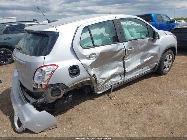 Aukcja sprzedaży 2017 Chevrolet Trax Ls, vin: 3GNCJKSB4HL281018, numer aukcji: 45085112