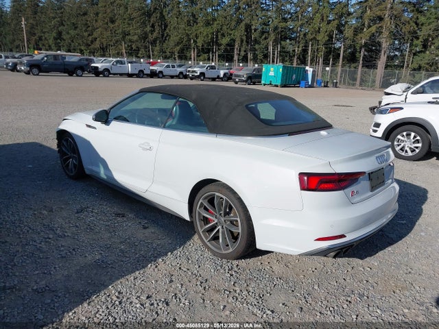 Aukcja sprzedaży 2018 Audi S5 3.0t Premium Plus, vin: WAU24GF5XJN003966, numer aukcji: 45085129
