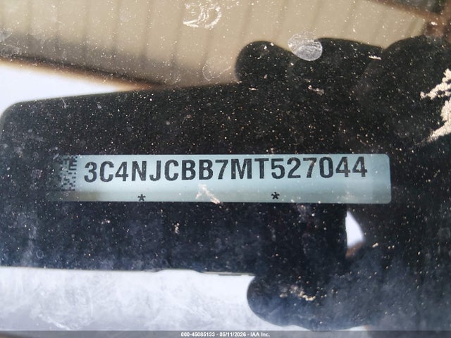 Aukcja sprzedaży 2021 Jeep Compass Latitude Fwd, vin: 3C4NJCBB7MT527044, numer aukcji: 45085133