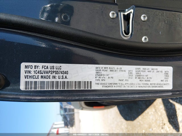 Продажа на аукционе авто 2023 Jeep Wagoneer Series I 4x4, vin: 1C4SJVAP2PS574340, номер лота: 45085231