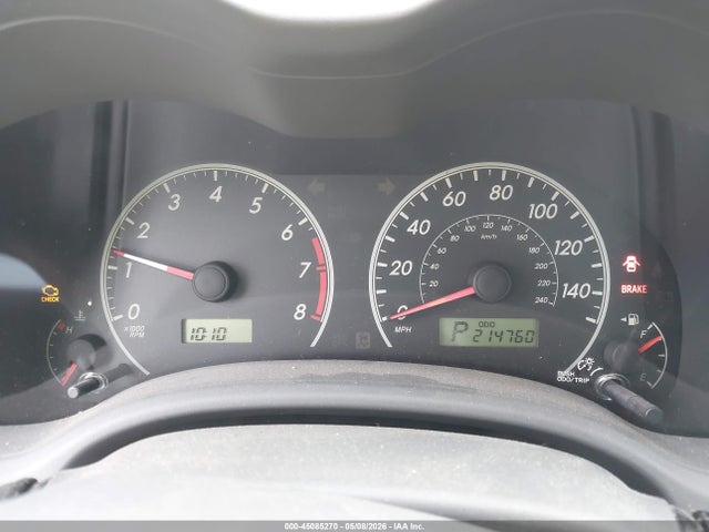 45085270 :رقم المزاد ، JTDBL40E89J021155 vin ، 2009 Toyota Corolla Le مزاد بيع