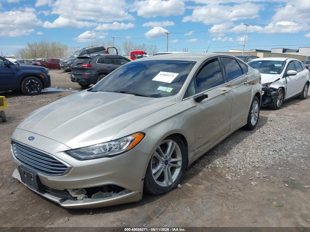 45085271 :رقم المزاد ، 3FA6P0LU5JR134028 vin ، 2018 Ford Fusion Hybrid Se مزاد بيع