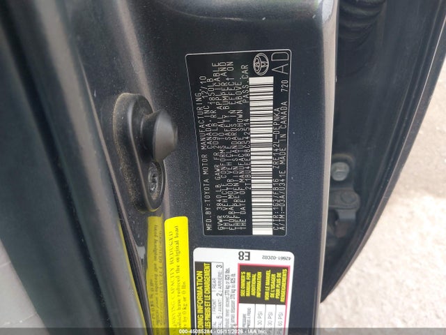 Продаж на аукціоні авто 2011 Toyota Corolla Le, vin: 2T1BU4EE8BC542514, номер лоту: 45085284