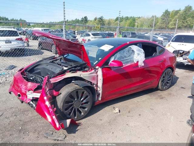 Tesla Model 3 Performance Dual Motor All-wheel Drive 2022 5YJ3E1EC9NF263331 Image 2
