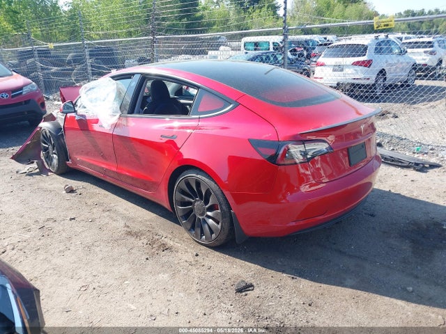 Tesla Model 3 Performance Dual Motor All-wheel Drive 2022 5YJ3E1EC9NF263331 Image 3