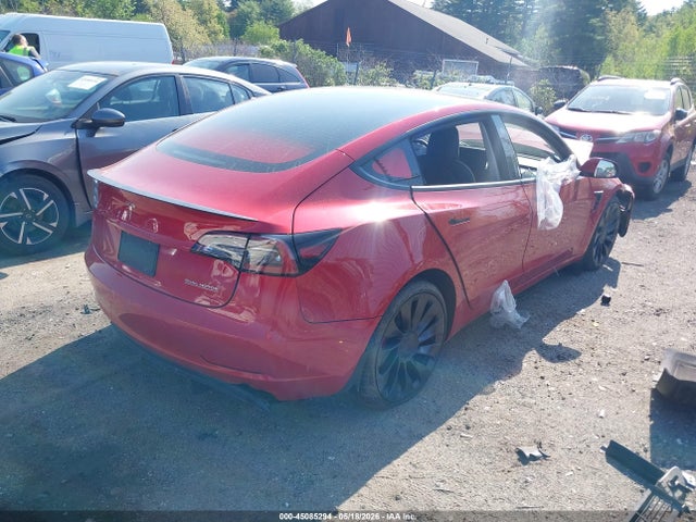 Tesla Model 3 Performance Dual Motor All-wheel Drive 2022 5YJ3E1EC9NF263331 Image 4
