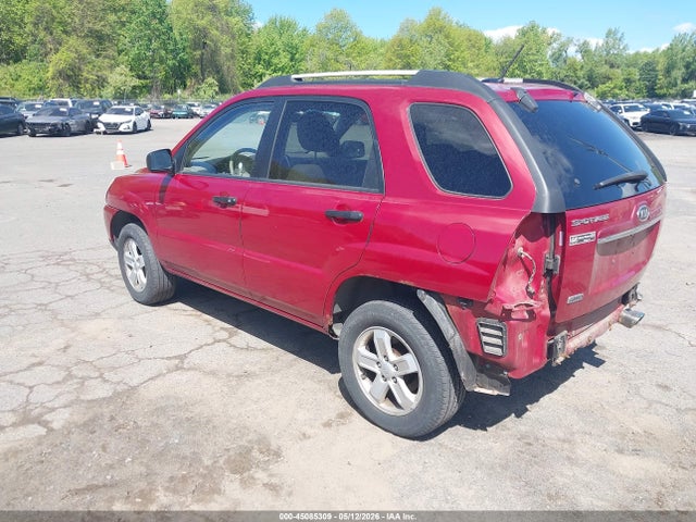 2009 Kia Sportage Lx V6 მანქანა იყიდება აუქციონზე, vin: KNDJE723897592404, აუქციონის ნომერი: 45085309