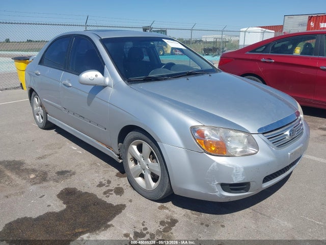 45085328 :رقم المزاد ، KNAFE121175005466 vin ، 2007 Kia Spectra Sx مزاد بيع