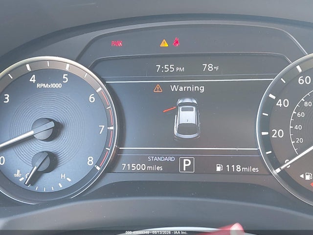 45085345 :رقم المزاد ، 3PCAJ5J31NF111074 vin ، 2022 Infiniti Qx55 Luxe Awd مزاد بيع