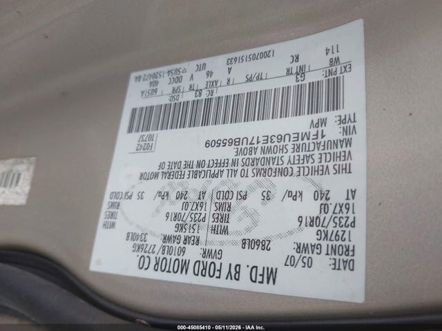 Продажа на аукционе авто 2007 Ford Explorer Xlt, vin: 1FMEU63E17UB65509, номер лота: 45085410