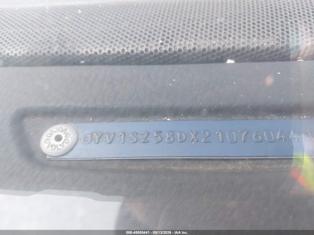 2002 Volvo V70 Xc მანქანა იყიდება აუქციონზე, vin: YV1SZ58DX21076044, აუქციონის ნომერი: 45085441