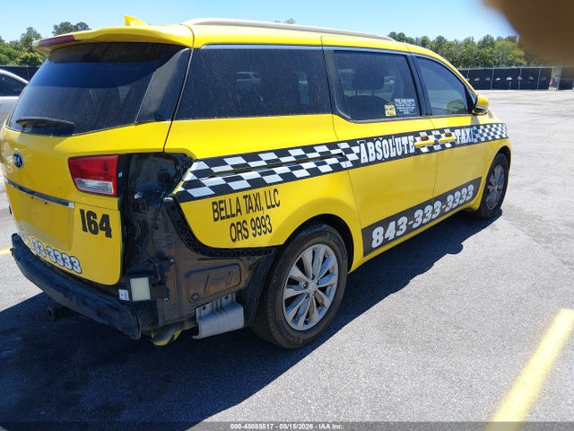 45085517 :رقم المزاد ، KNDMC5C14F6023054 vin ، 2015 Kia Sedona Ex مزاد بيع
