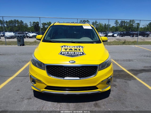 45085572 :رقم المزاد ، KNDME5C14G6146655 vin ، 2016 Kia Sedona Sx Luxury مزاد بيع