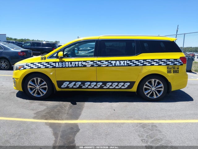 45085572 :رقم المزاد ، KNDME5C14G6146655 vin ، 2016 Kia Sedona Sx Luxury مزاد بيع