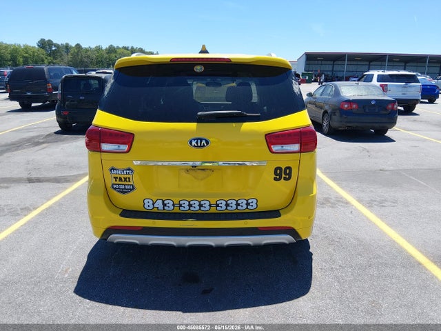 45085572 :رقم المزاد ، KNDME5C14G6146655 vin ، 2016 Kia Sedona Sx Luxury مزاد بيع