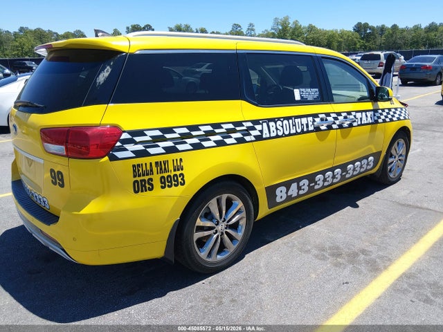 45085572 :رقم المزاد ، KNDME5C14G6146655 vin ، 2016 Kia Sedona Sx Luxury مزاد بيع