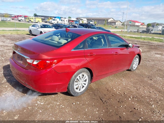 2011 Hyundai Sonata Gls მანქანა იყიდება აუქციონზე, vin: 5NPEB4AC9BH156561, აუქციონის ნომერი: 45085580