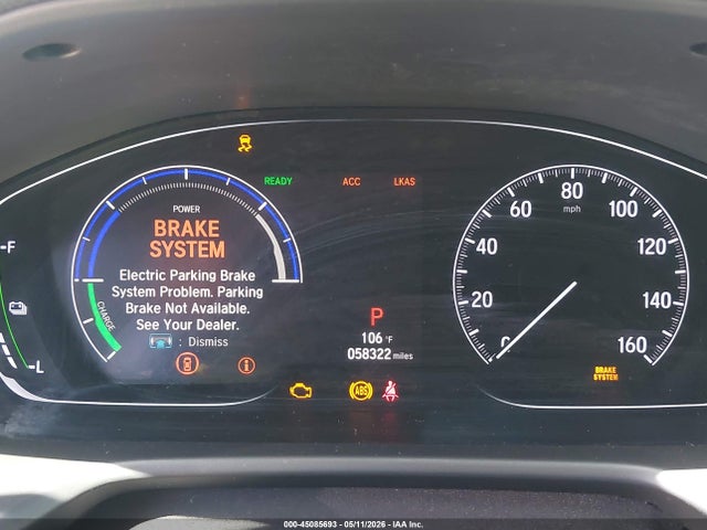 1HGCV3F9XKA006182 Honda Accord Hybrid Touring