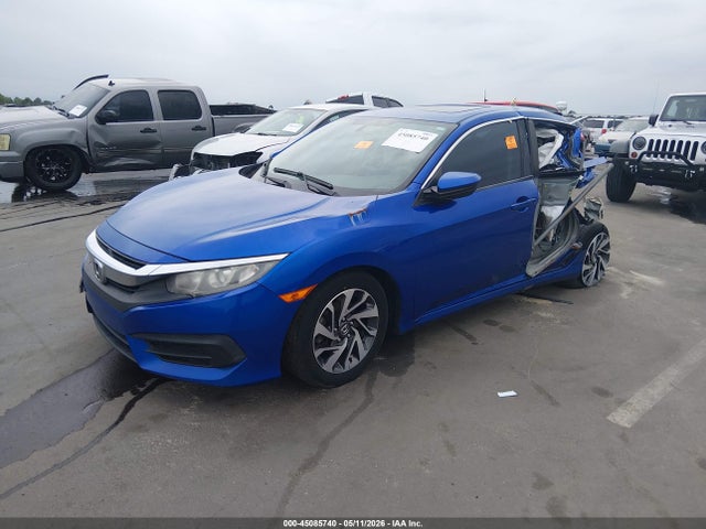 Продаж на аукціоні авто 2017 Honda Civic Ex, vin: 19XFC2F70HE021614, номер лоту: 45085740