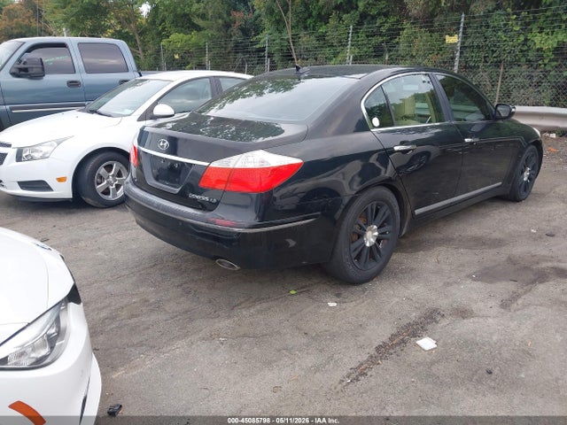 2011 Hyundai Genesis 4.6 მანქანა იყიდება აუქციონზე, vin: KMHGC4DF9BU125419, აუქციონის ნომერი: 45085798