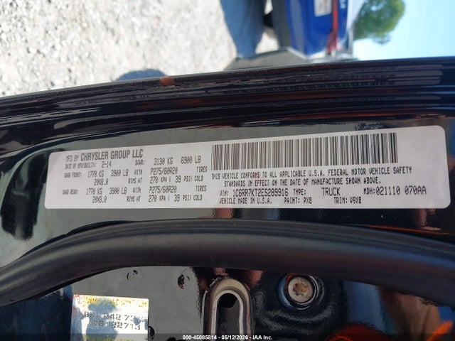 Продажа на аукционе авто 2014 Ram 1500 Express, vin: 1C6RR7KT2ES289916, номер лота: 45085814