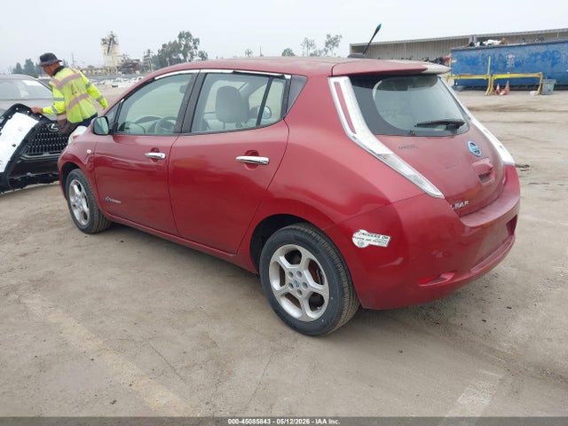 45085843 :رقم المزاد ، JN1AZ0CP7CT022067 vin ، 2012 Nissan Leaf Sl مزاد بيع